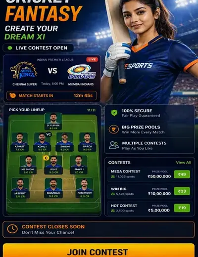 Oddsbet88 (oddsbet 88) fantasy cricket & matchday visual 3